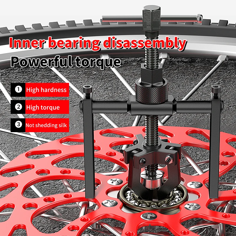 3-Claw Bearing Puller - Versatile & Efficient Inner Gear Extractor, Robust Tool for Maintenance & DIY
