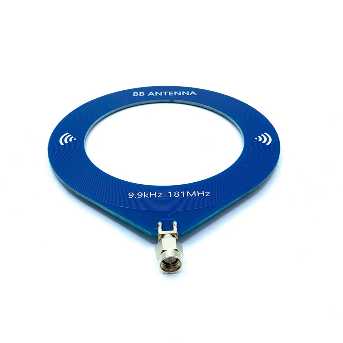 BABQ 9.9khz-181mhz Frequência Pequena Antena Circular Antena de Banda Larga Portátil MW SW Antena para Rádio