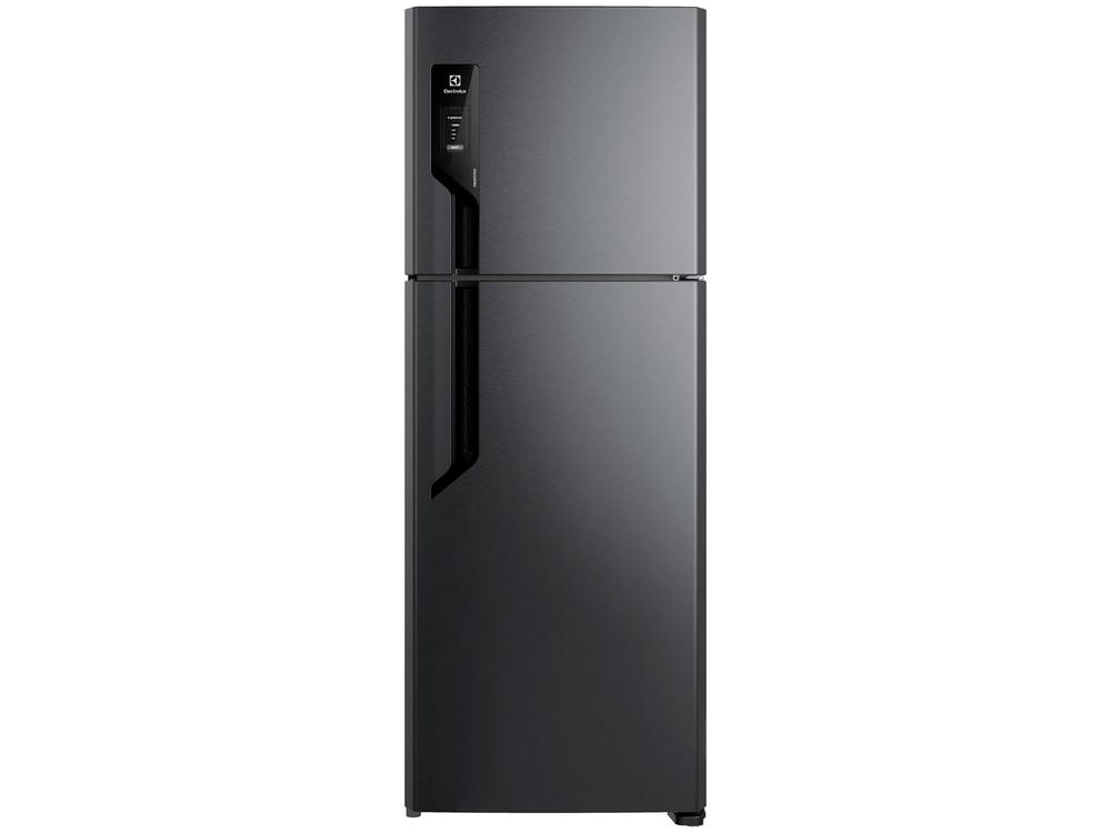 Geladeira/Refrigerador Electrolux Frost Free Duplex Black Inox Look 480L Efficient TF71B - 220V