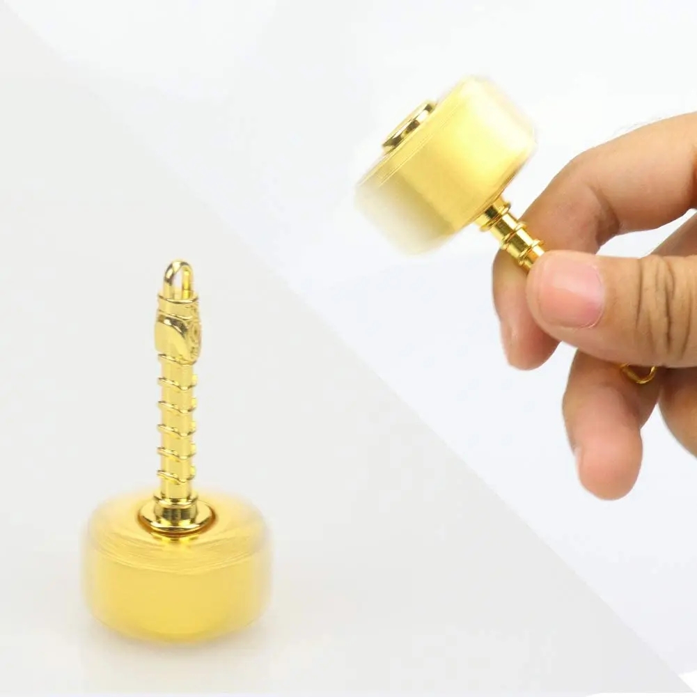 Engraçado martelo de metal cinético girando bolso brinquedo fidget spinner aniversário presente natal crianças adulto alívio do estresse brinquedos dedo brinquedo