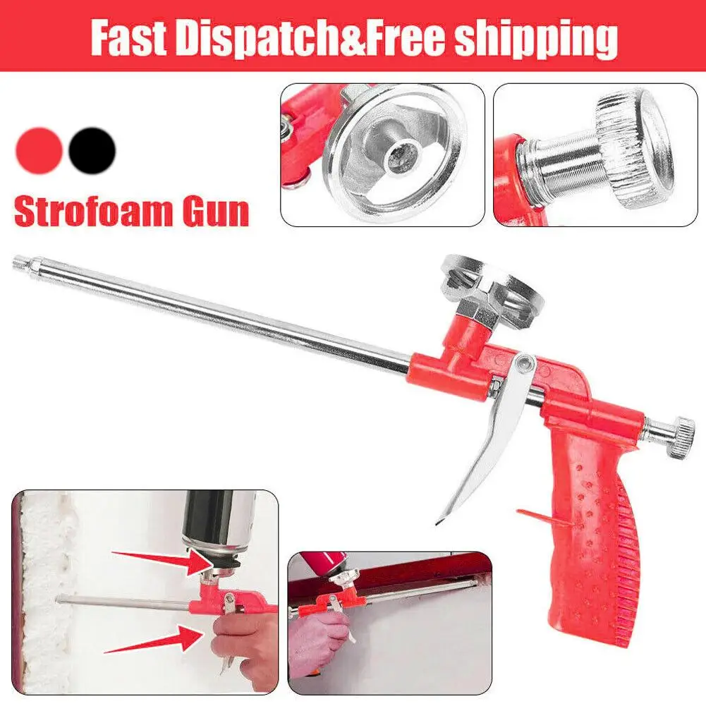 Foam Expanding Spray Gun Foam Glue Gun All Metal Polyurethane Foam Sealant Specia Manual Tool For House Clean Renovation