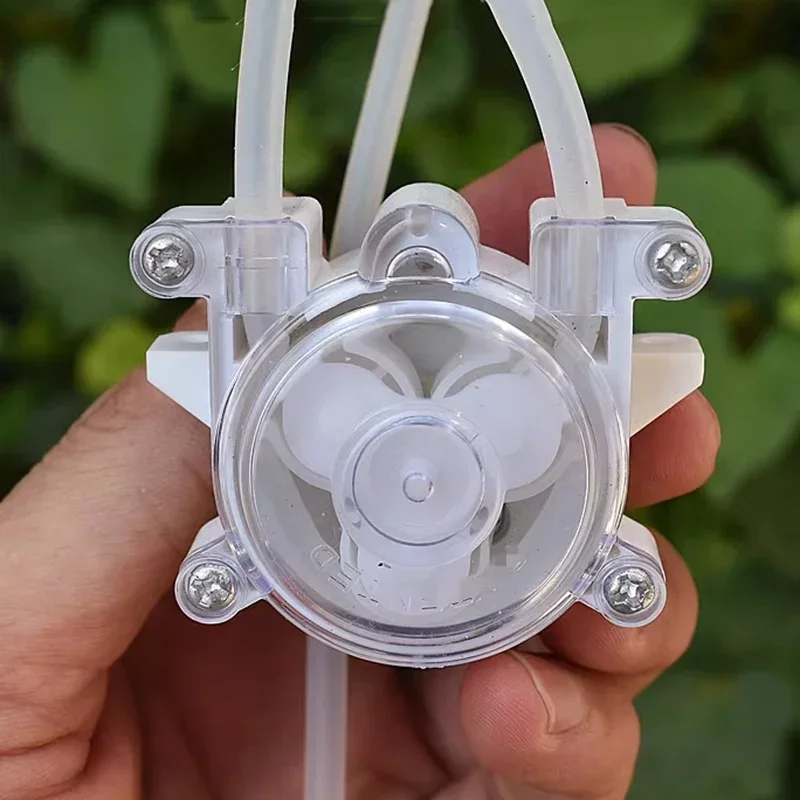 Micro Peristaltic ปั๊ม DC 6 V-12 V ขนาดเล็ก 500 เกียร์มอเตอร์ Dosing Liquid น้ําบีบสําหรับ Lab หมึก Sampling Pump