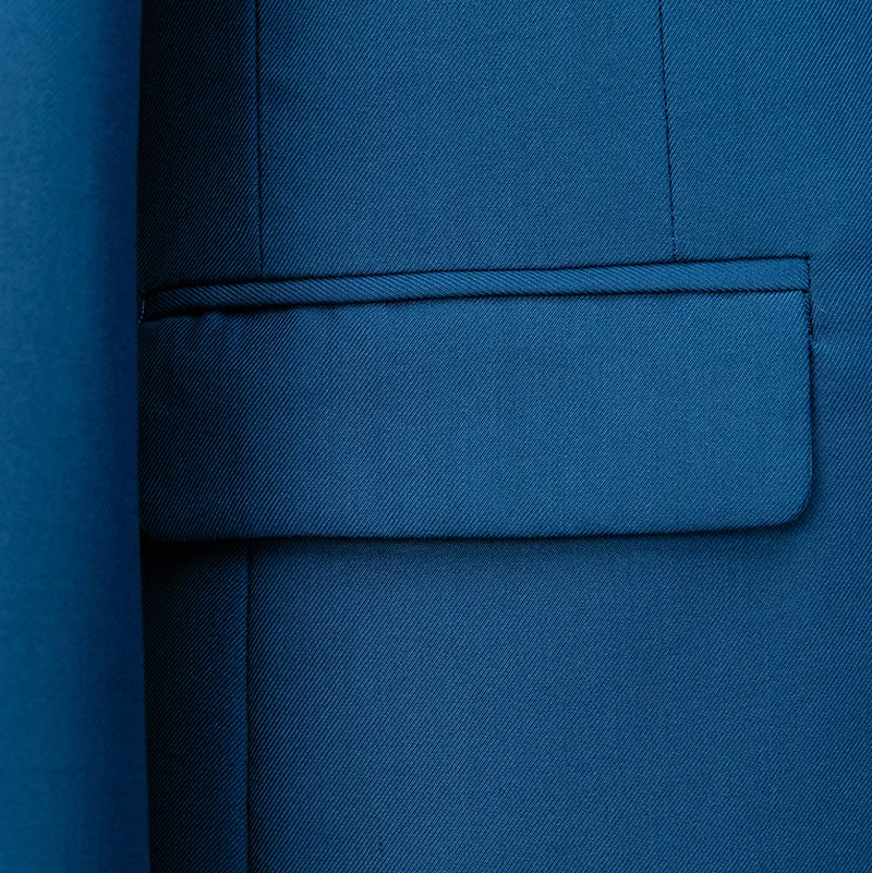 Herren Business Freizeit anzug für Hochzeiten, echter Blazer, Weste und Hose, große und große, schmal geschnittene Weste, Anzug hose, US-Größe