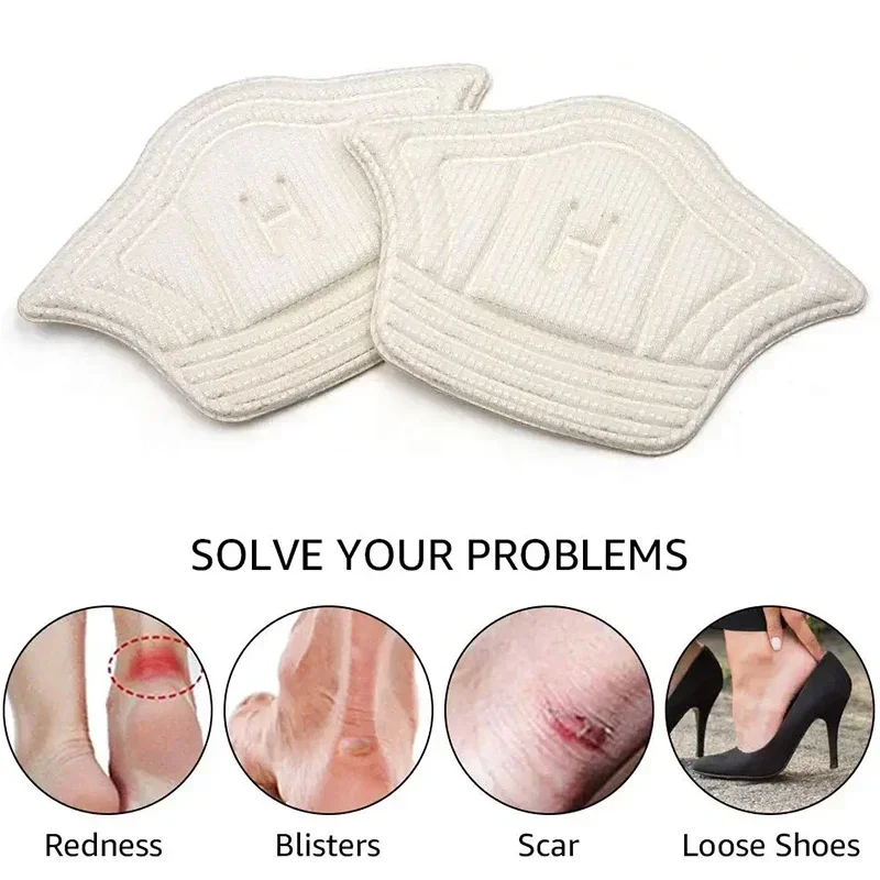 2-20 個ヒールインソール靴パッチヒールクッションパッドスポーツシューズ調節可能な耐摩耗性フットパッドインソール靴ヒールプロテクターステッカー