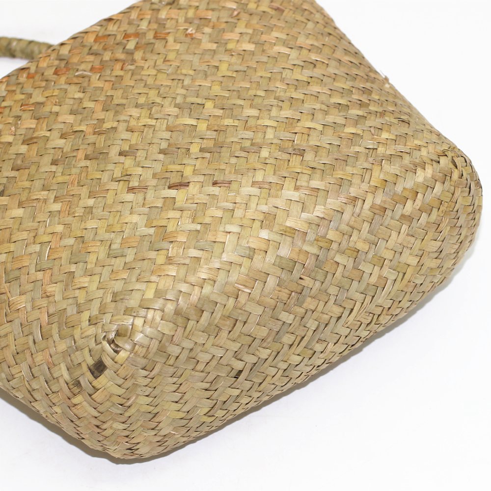 BABQ Women'S Classic Straw Summer Beach Sea Shoulder Bag Handbag Tote, Small