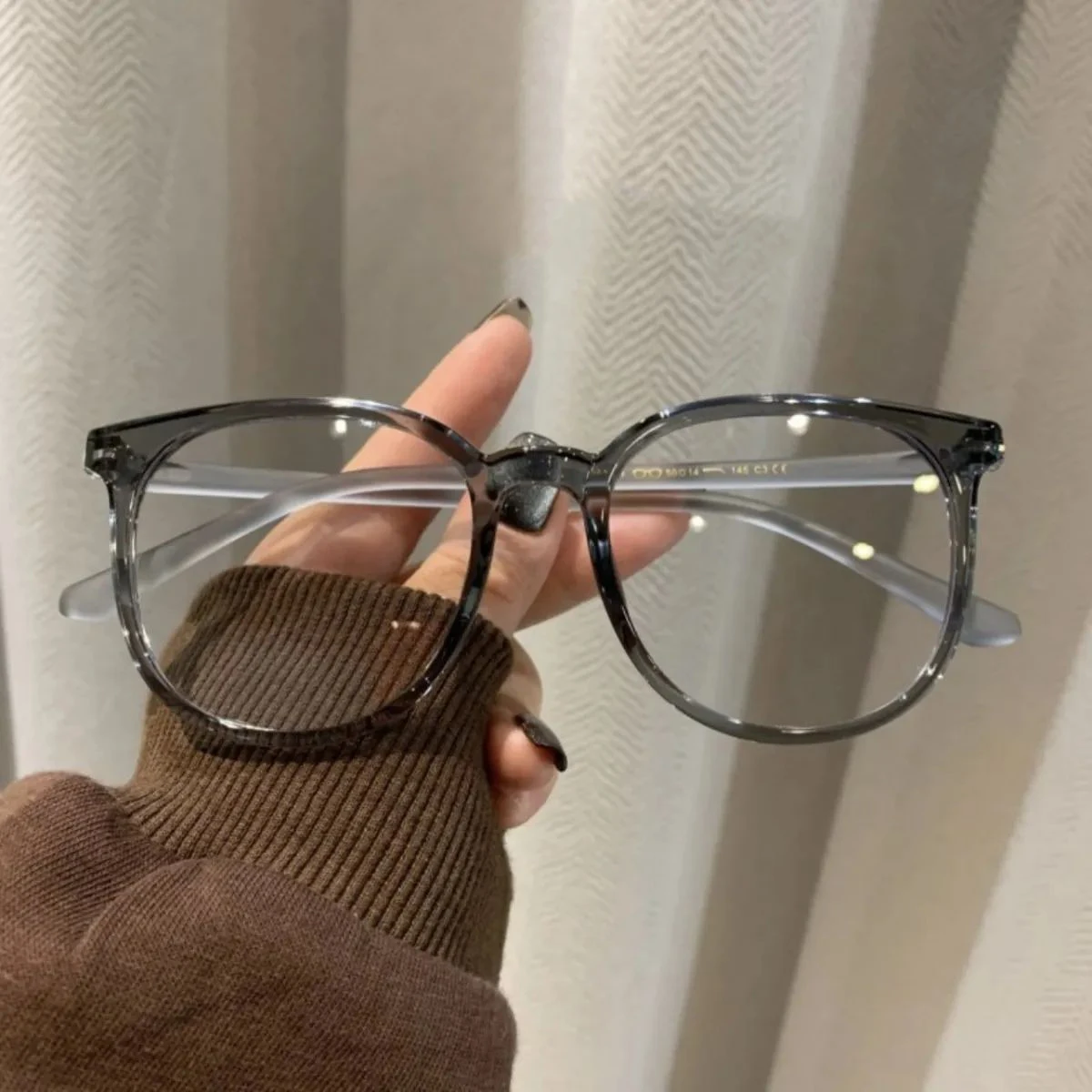Transparent Computer Glasses Frame Women Men Anti Blue Light Round Eyewear Blocking Glasses Square Optical Spectacle Eyeglass