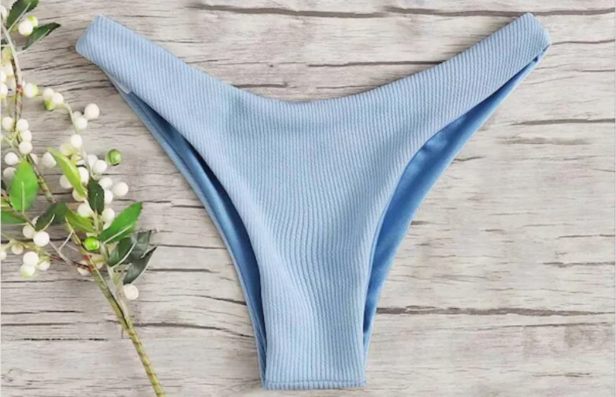 Heißer Verkauf Badeanzug Tanga Unten Bademode Frauen Bikini Bottom Weibliche Bademode bademode Höschen 2024, Neue Badeanzug Tanga
