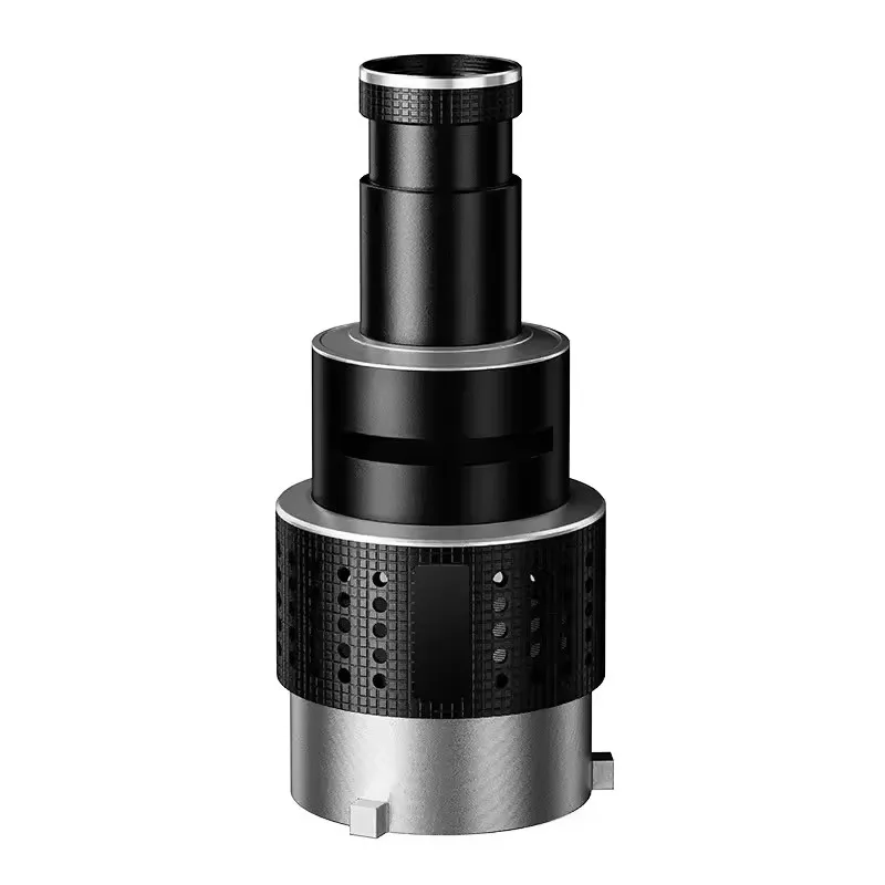 Bowens montagem projetor acessório holofote óptico snoot fotografia kit para cob monolight retratos 5 filtros de cor 25 gobos