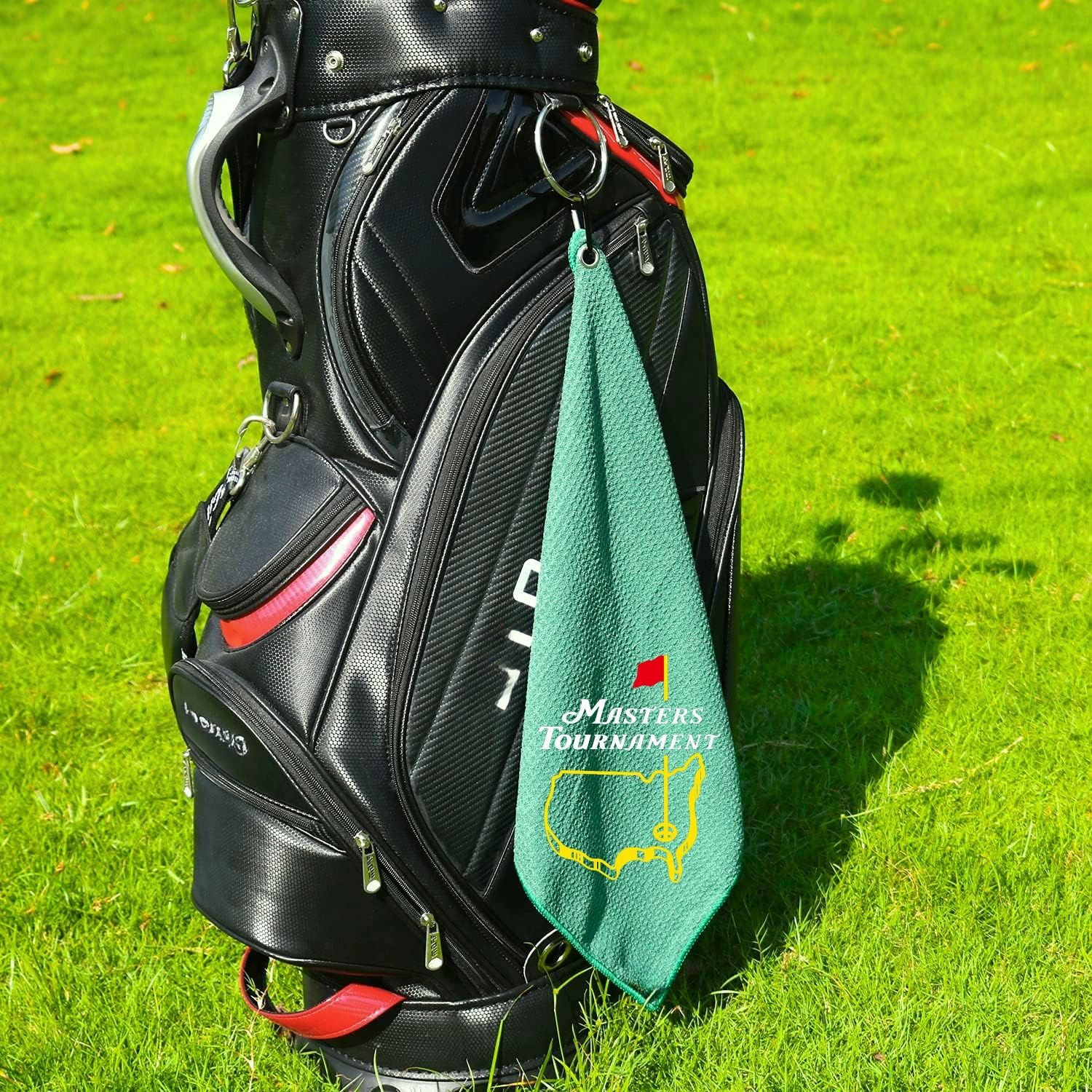 Toalha de golfe premium de microfibra engraçada, toalhas de golfe bordadas para sacos de golfe para homens e mulheres, acessórios de golfe para golfistas masculinos