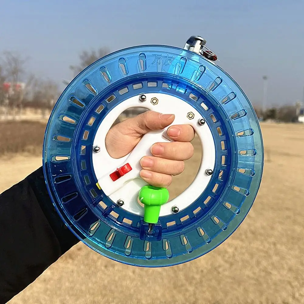 18/20/22/26cm PET Come with Lock Kite Line Winder Fying Kites Kite Reel Winder Fire Wheel String Spool with String