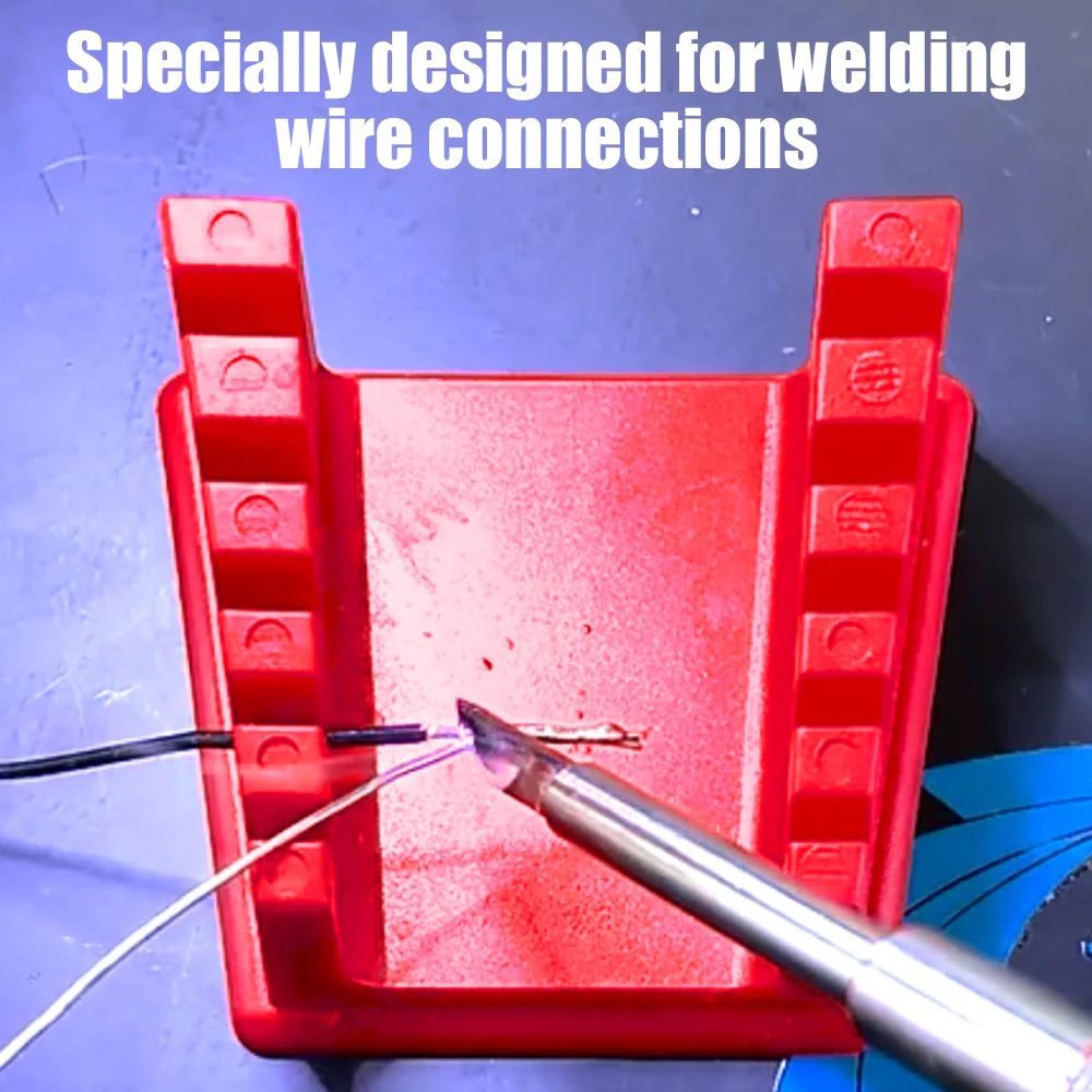 ABS Welding Wire Fixture with Two Large Suction Magnet Bracket Heat-resistant Welding Table Clamp for Motherboard Soldering