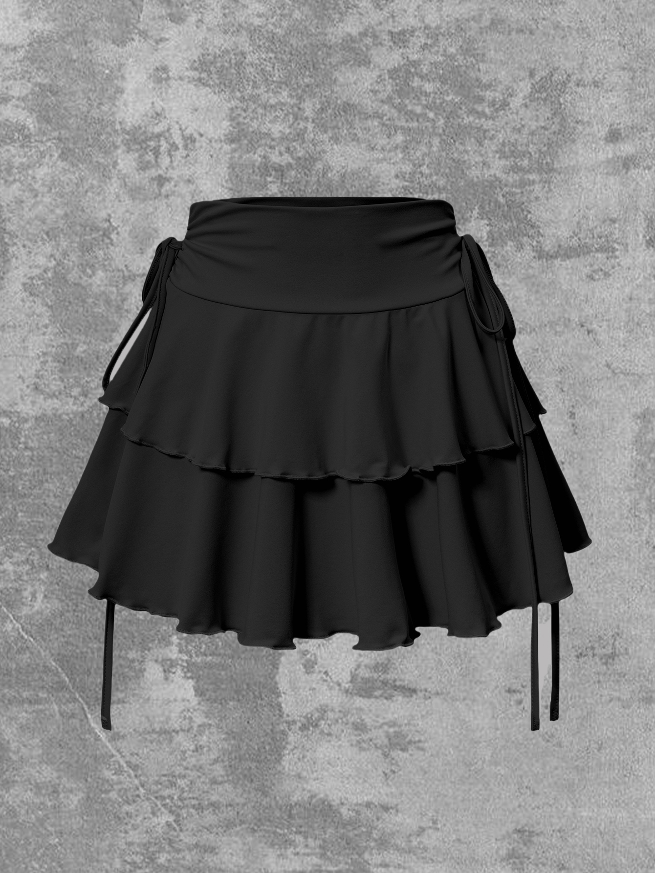 2025 Nieuwe Effen Kleur Rok Vrouwen Zomer Mode Outdoor Veelzijdige Hoge Taille Slim Fit Elastische Taille Korte Rok Goederen Op Voorraad
