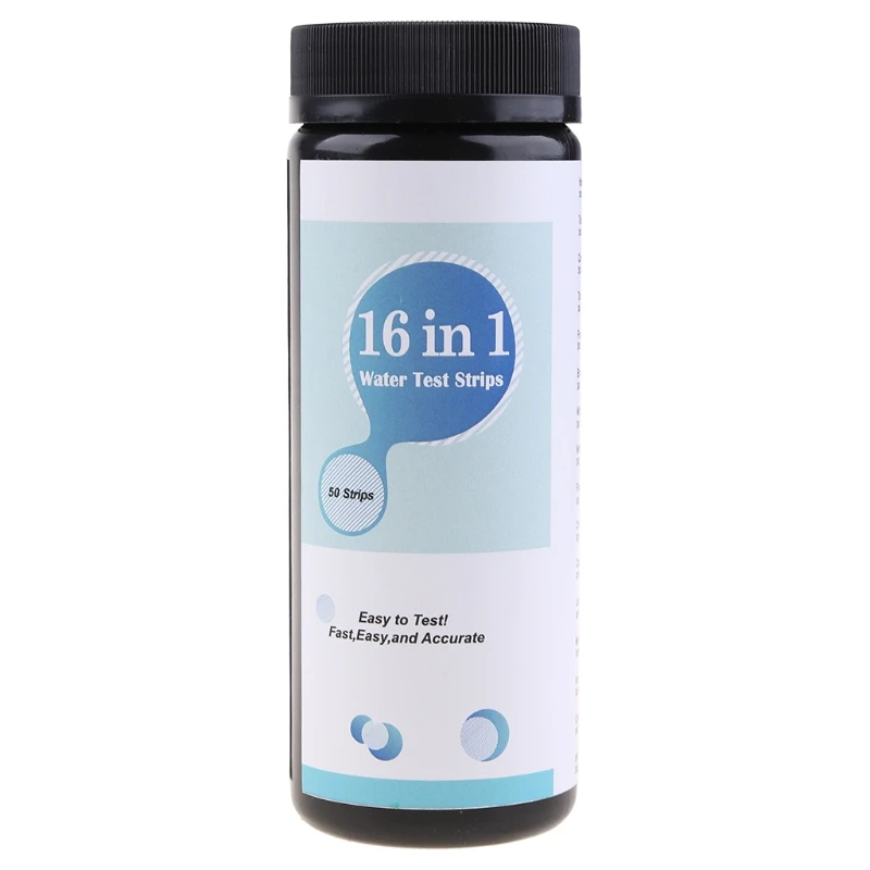 Dải kiểm tra độ cứng tổng cộng của nước 652F Dải kiểm tra chất lượng hồ bơi & SPA 16 trong 1
