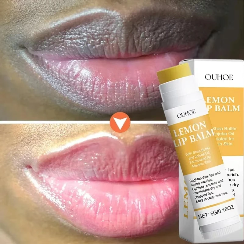 Mascarilla aclaradora de melanina, bálsamo labial oscuro, aceite brillante, exfoliante, hidratante limpio, productos de cuidado coreano, maquillaje, belleza y salud