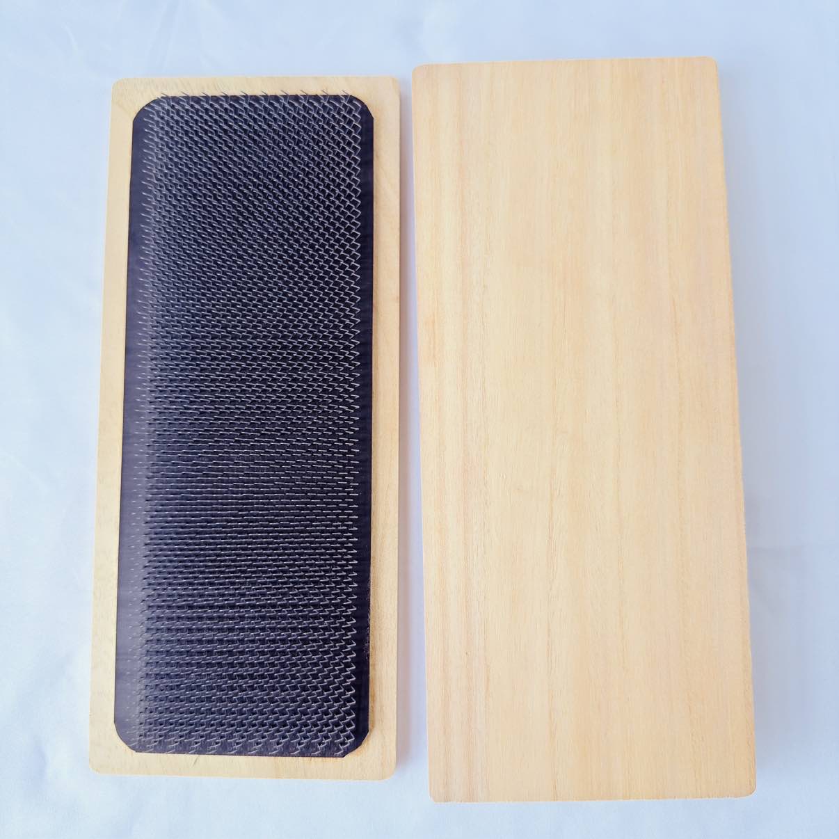 Zeichenmatte, Haarhalter, Haarhackle für die Perückenherstellung, Zeichenkarte mit gebogener Nadel, Kopfhautschiene, SkinPad mit Holzschienenrost