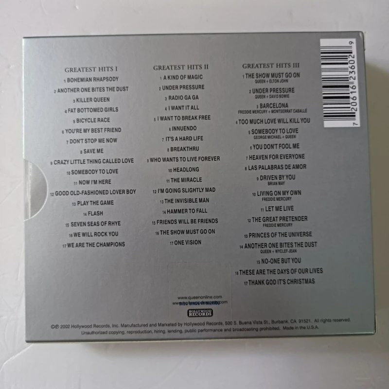 ヨーロッパとアメリカのバンド アルバム ハードカバー コレクション 3CD ロック コレクション ポップ ソング