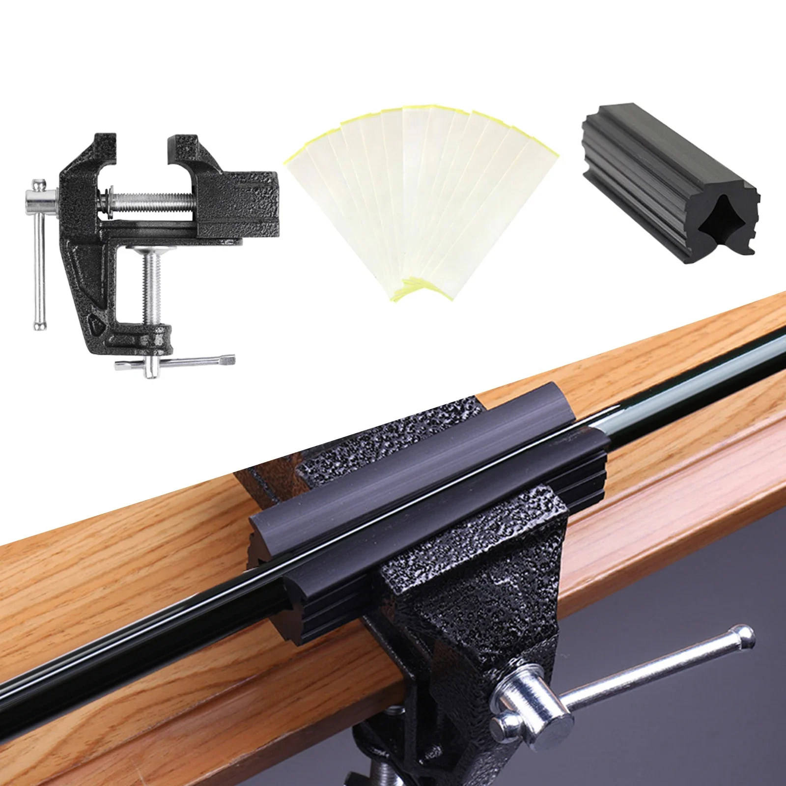 Professional Golf Club Grip Kit Grip เทปแถบ Vise CLAMP ติดตั้ง Club COVER Removal Regripping ชุดซ่อมเปลี่ยน 1PC