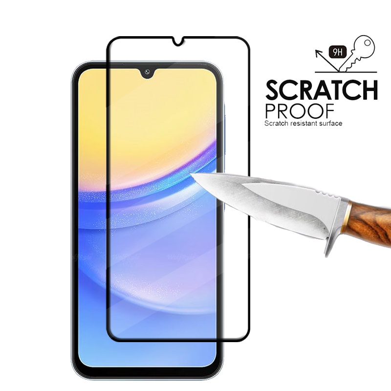 4 Uds cubierta completa de vidrio para Samsung A16 vidrio Samsung Galaxy A16 vidrio templado HD 9H cubierta para Protector de pantalla Samsung A16 A 16