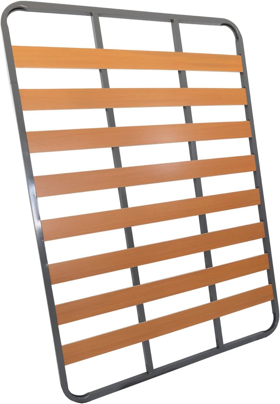 Somier Eco para Cama 90 x 190 cm Somier Sin Patas Láminas9cm y Estructura de Tubos de Acero