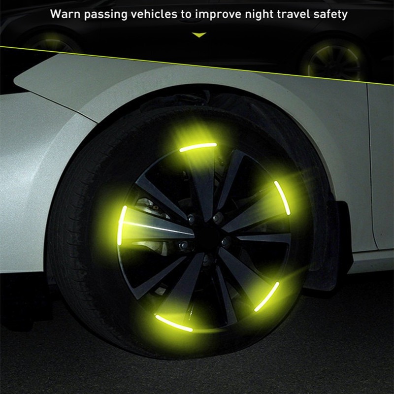 車の反射ステッカー,タイヤ警告ステッカー,3Dステレオバランス,パーソナリティ,装飾,クリエイティブ,20個