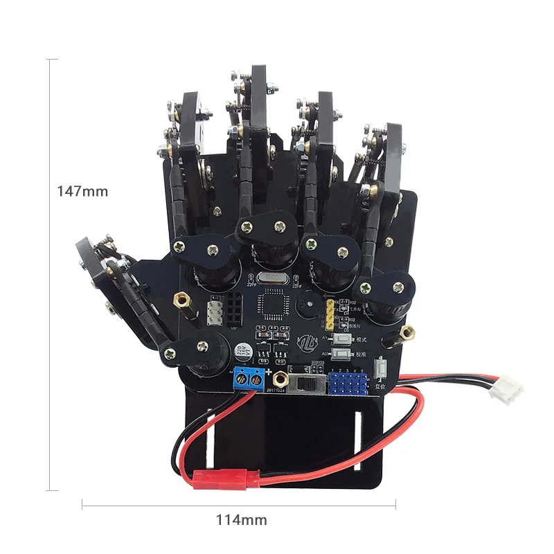 5 Dof Bionic Robotic Palm Uhand Somatosensory Open Source Educational DIY Robot Compatible For Arduino Stm32 Programmable Robot