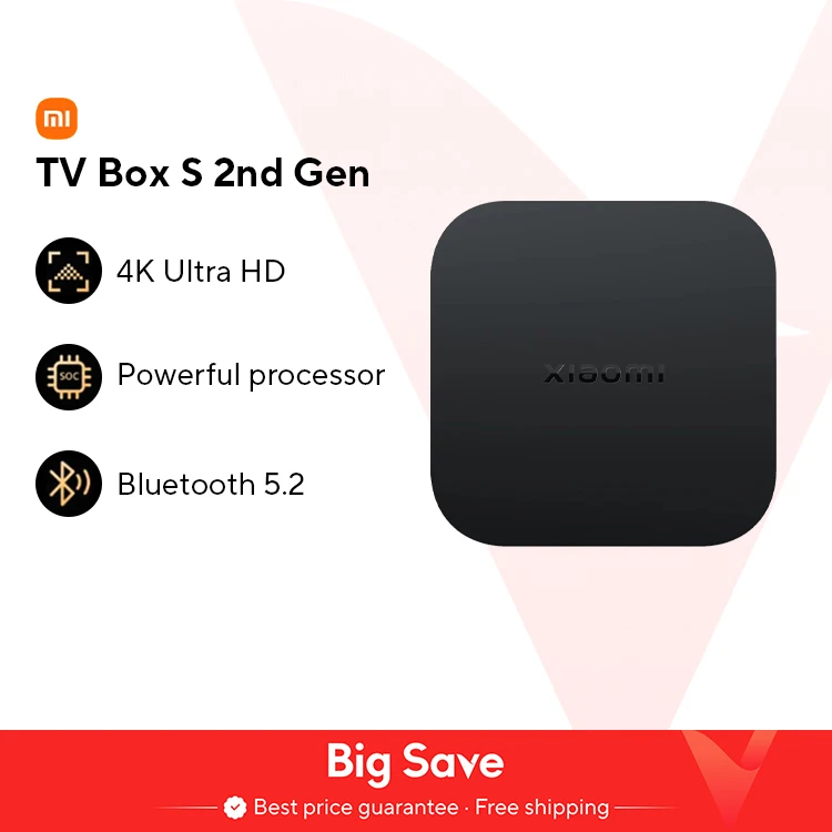 [Oficjalny] TV Box S drugiej generacji, 4K Ultra HD, Dolby Vision ® I HDR10+, wydajny procesor, Bluetooth 5.2, dwuzakresowe Wi-Fi