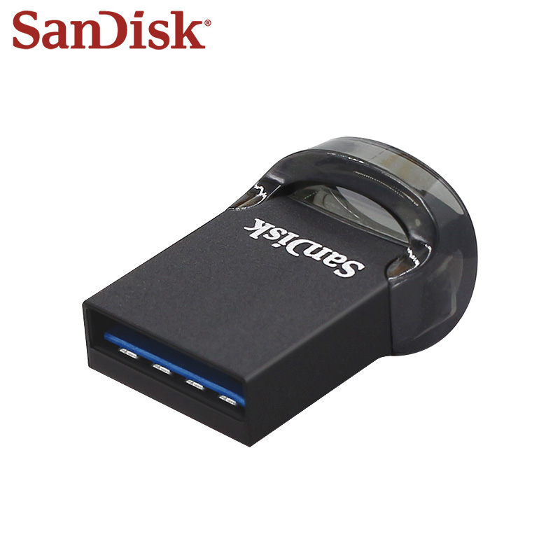 SanDisk Ultra Fit USB 3.2 флэш-накопитель Mini Pen Drive 16 ГБ 32 ГБ 64 ГБ 128 ГБ 256 ГБ 512 ГБ CZ430 Memory Stick до 400 Мбит/с U-диск