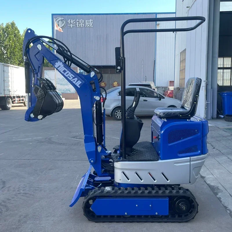 Miniexcavadora NKS personalizada de 1,2 T, equipo agrícola barato para motocicletas, miniexcavadora, retroexcavadora