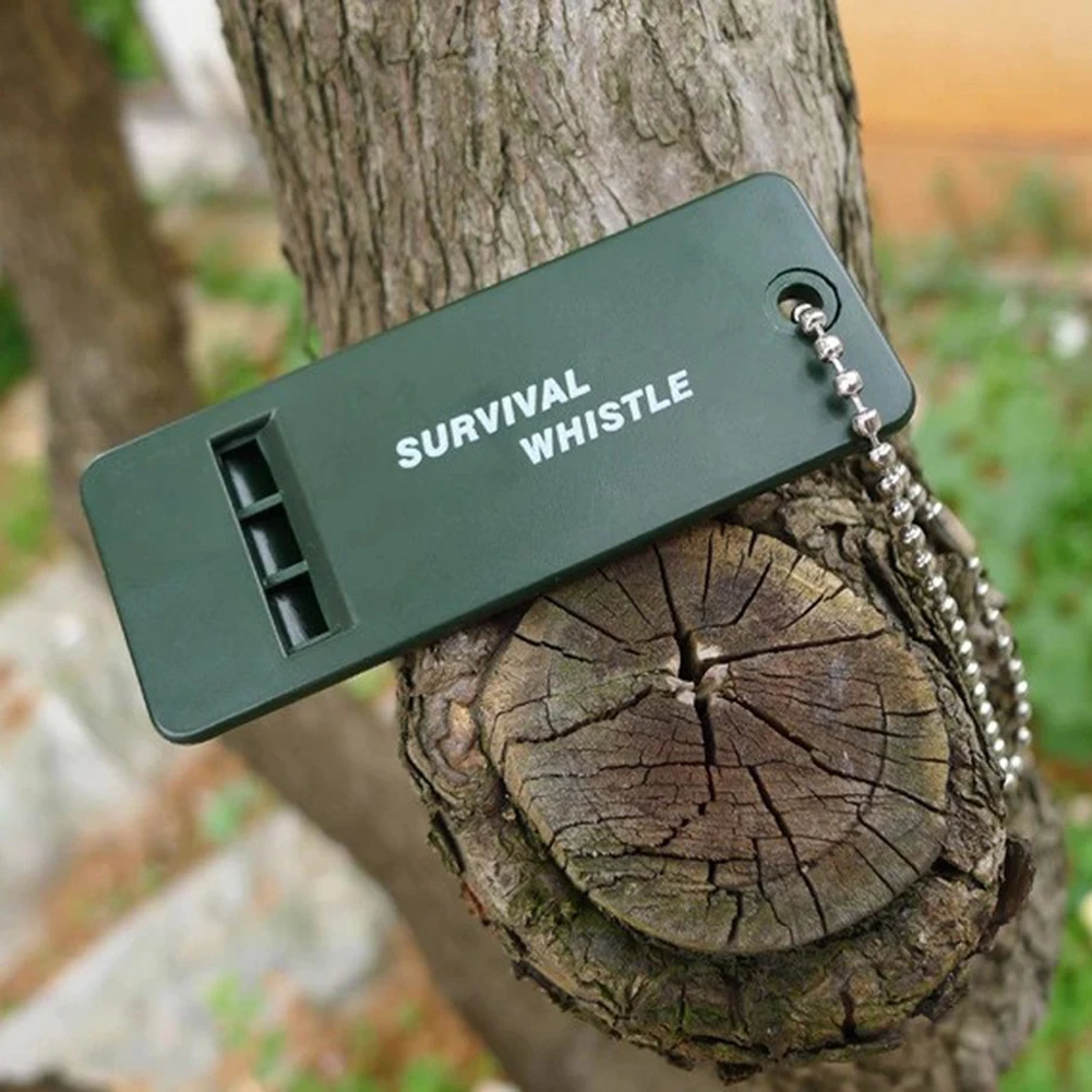 1-10 Stück 3-Frequenz-Pfeife hohe Dezibel Überlebens pfeife Outdoor-Wandern Camping Pfeife Jagd Pfeife Notfall Überlebens tool