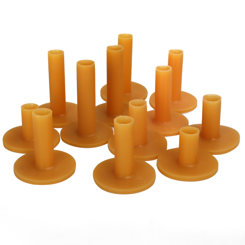 Tees de goma para Golf, rango de conducción, diferentes tamaños, profesional, duradero, para estera de práctica, ayuda para entrenador de Golf, accesorios de Golf, 1 Uds.