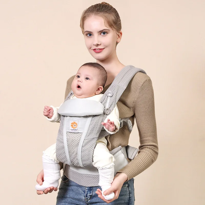 Egobaby brisa portador de bebê com caixa e instção mochila portador infantil transporte do miúdo da criança do bebê sling envoltório suspensórios 360