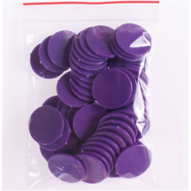 100 Cái/lốc 25Mm Chip Poker Bằng Nhựa Sòng Bạc Lô Tô Dấu Đột Quyết Vui Họ Câu Lạc Bộ Chơi Bảng Đồ Chơi Sáng Tạo 9 màu Sắc