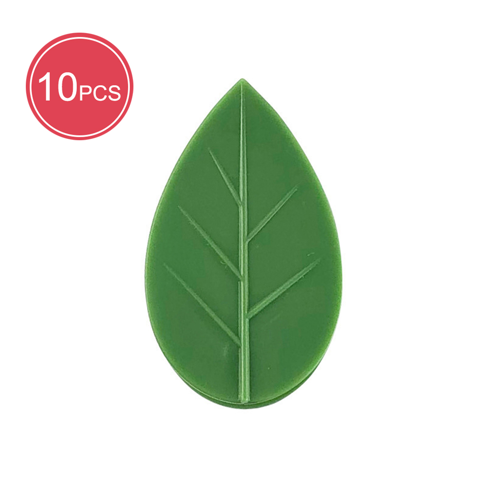 10/20/30 Uds planta trepadora fijador de pared tipo hoja planta verde dispositivo de fijación Invisible Clip de vid sujetador Snap tracción forma