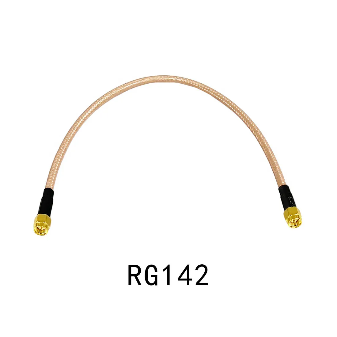 SMA macho a SMA macho, conector RF, Cable de extensión Pigtail RG174 RG178 RG316 RG58 RG142