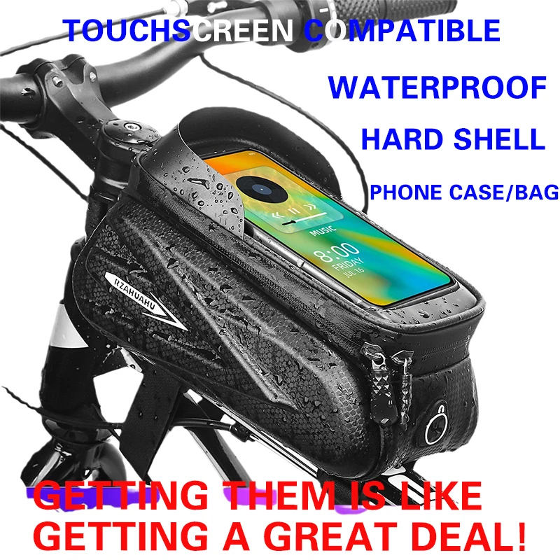 Bicycle bag Front tube bag Hard shell bag Cycling bag Frame bag Top tube bag  Mountain bike bag  Bicycle Bag Bicycle Accessories