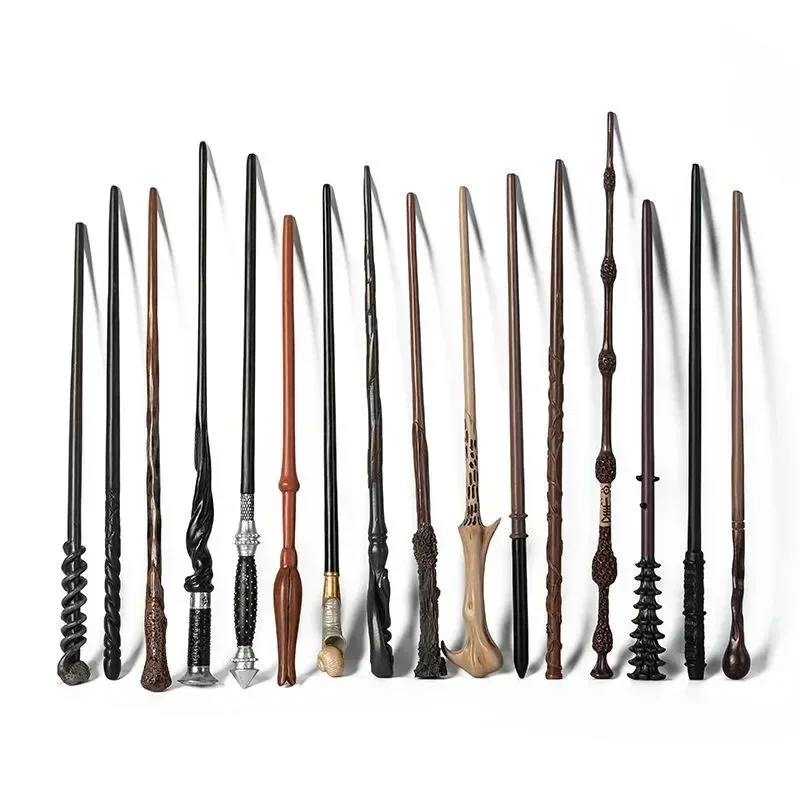 26 estilos 35-42cm varitas mágicas Harries gama completa de accesorios mágicos para escenario varita mágica regalos de Navidad Cosplay Juguetes