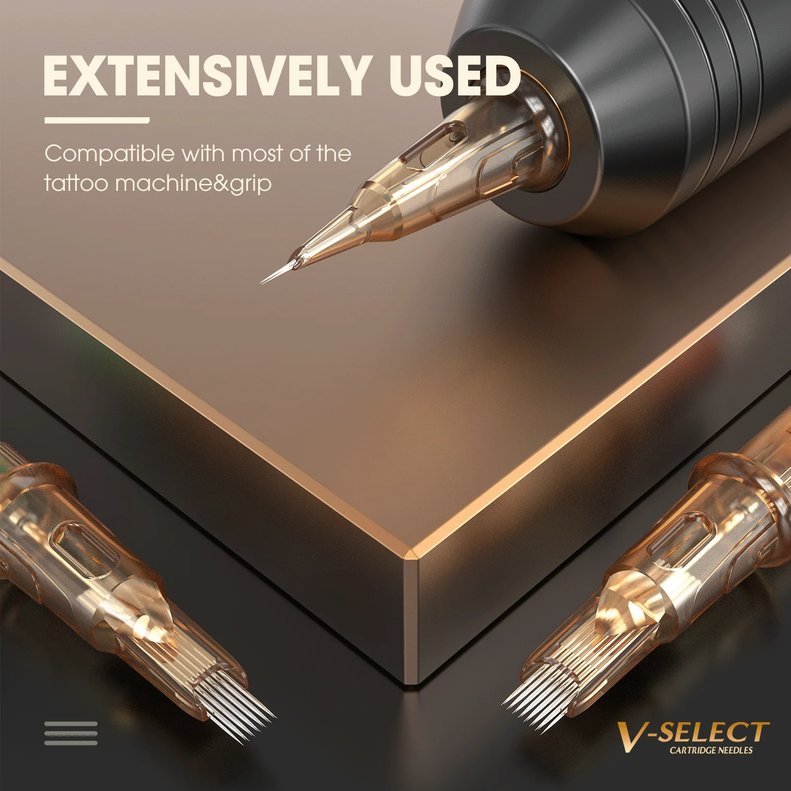 10pcs EZ V Select Cartridge Tattoo Needles Permanent Makeup RL RS RM M1 Microblading for Cartridge Tattoo Machine Pen