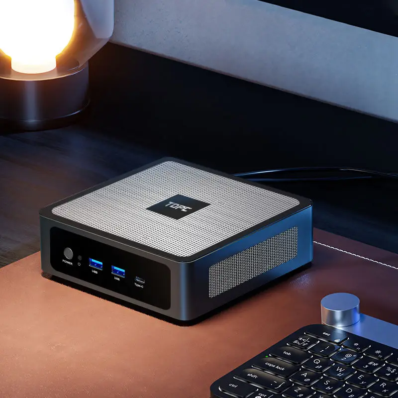 Topton 13. Generation Mini-PC i9 13900H i7 13700H 2xDDR4 2xNVMe Windows 11 Linux NUC Mini-Gaming-PC Tragbarer Computer 2 LAN HTPC WiFi6