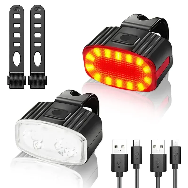 Luzes noturnas para bicicleta, lanternas traseiras ultrabrilhantes à prova d'água multimodo para mountain bike, mini lanternas, acessórios para bicicleta