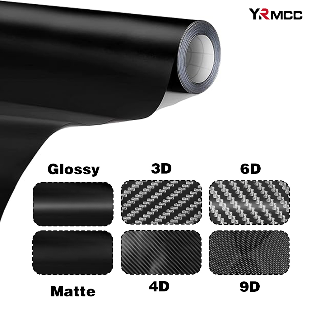Carbon Fiber Vinyl Wrap Schwarz Auto Aufkleber Wasserdichte Auto Tuning Film Motorrad Aufkleber Selbstklebendes Vinyl für Auto Zubehör