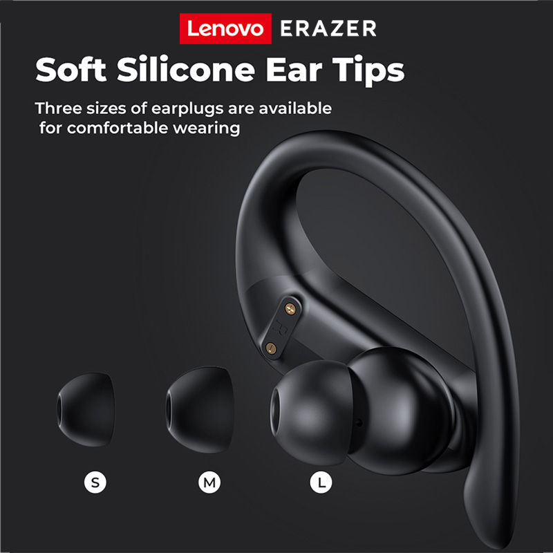 ERAZER XT60PRO Sport Drahtlose Kopfhörer Bluetooth Kopfhörer Ohrhörer Rauschunterdrückung Headset mit Mikrofon Ohrbügel
