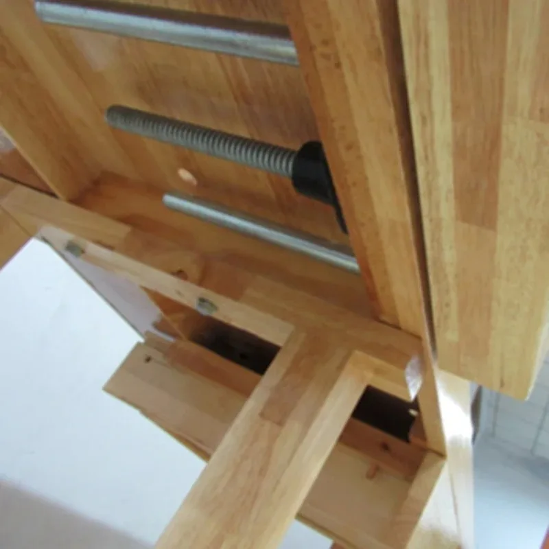다기능 목공 작업대 콘솔 너도밤나무 작업대 DIY 수작업 목공용 원목 테이블 클램프 포함 YL-151-A