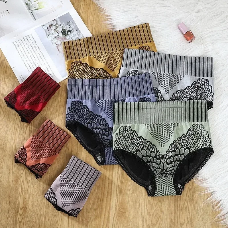 Bragas sin costuras para mujer, ropa interior femenina de cintura alta, bragas de realce de cadera, ropa interior transpirable, lencería Sexy, moldeador de cuerpo