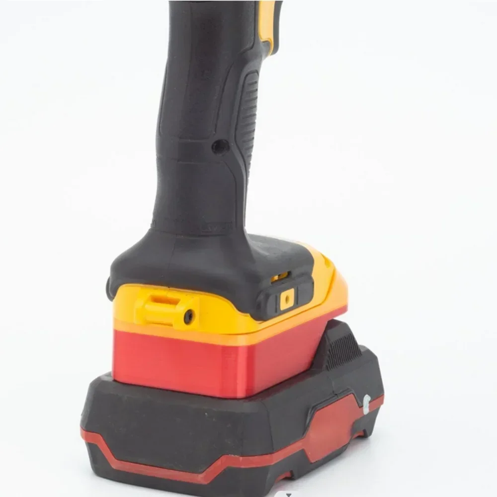 Adaptador de conversión de batería para Lidl Parkside X20V Team Li-ion a herramientas inalámbricas Dewalt de 18 V (no incluye herramientas ni batería)