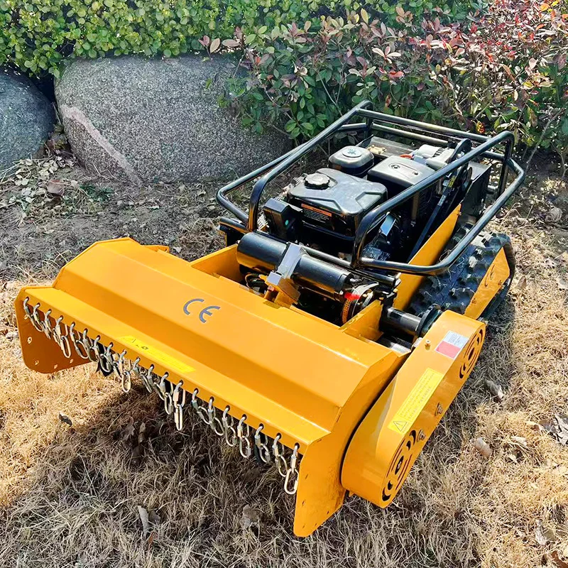 Customized Chinese made Flail Mower intelligent remote control for remote control of cutting width 1000mm