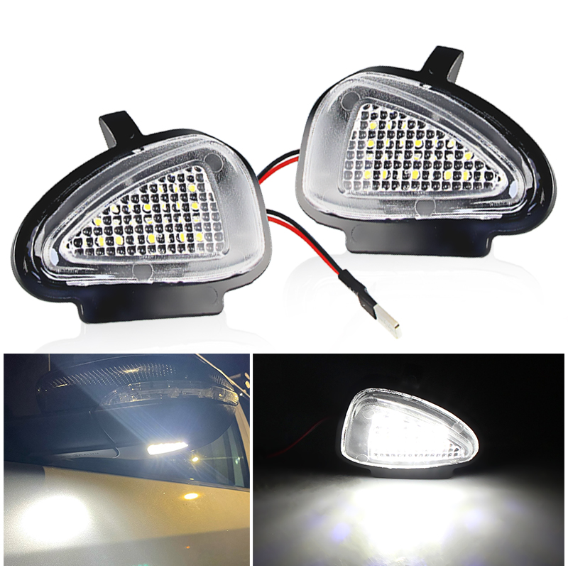 2 шт. CANBUS белые светодиодные лампочки под зеркалом для VW Golf GTi MK6 6 MKVI 2010-2014 Touran 2010-2019 ампула Led Voiture