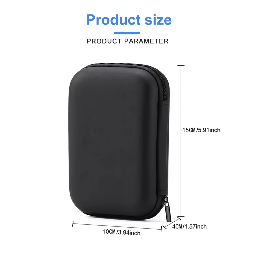 Carrying Case Storage Hard Bag For FC/GB300/G5S/R36s Handheld Game Console Travel Retro Mini Game Player Portable Protective Box