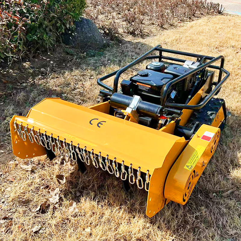 Aangepaste landbouw- en bosbouwapparatuur Robot zero Turn Dorsvlegel Crawler 10HP 12HP 15HP Afstandsbediening Grasmaaier