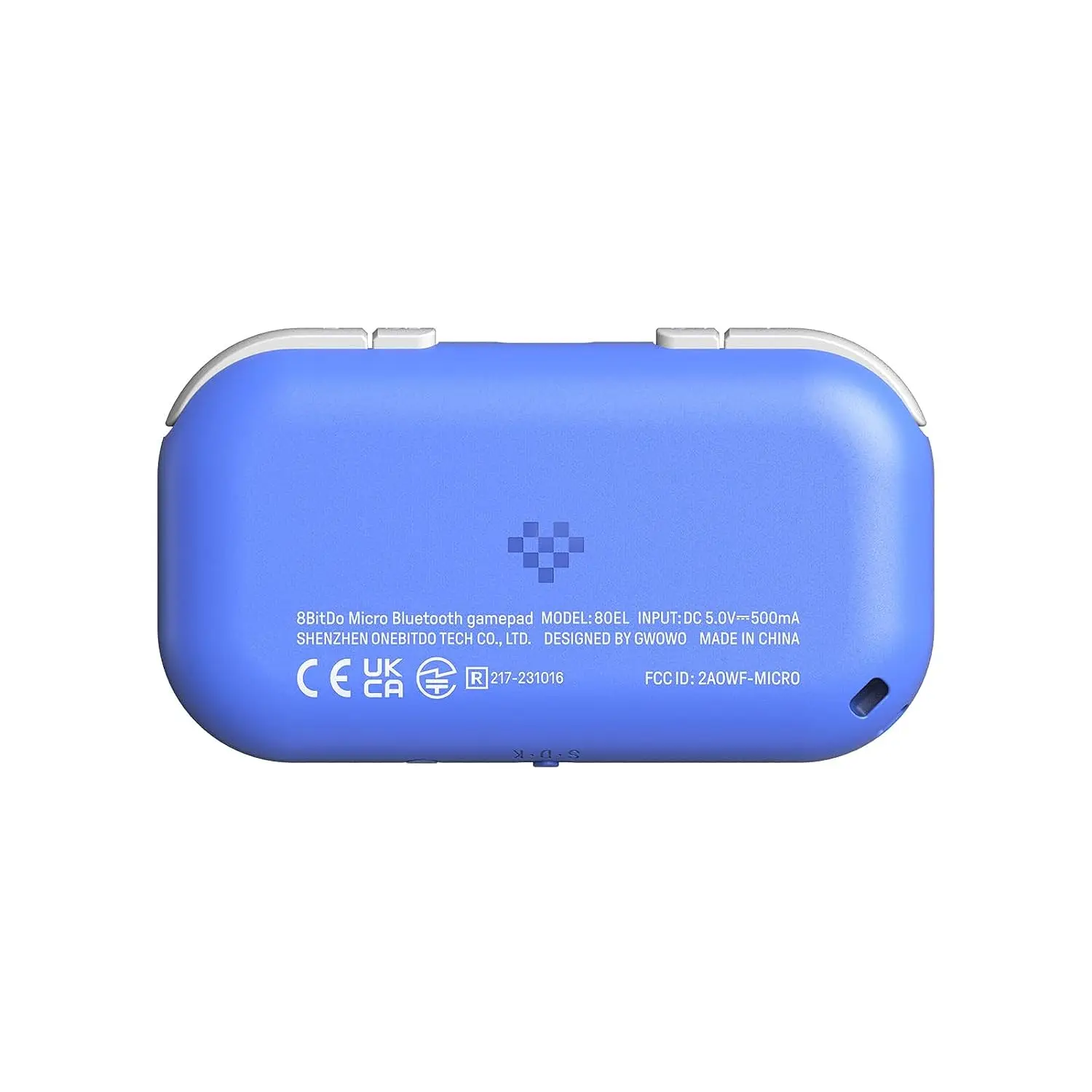 8Bitdo Micro Bluetooth Gamepad Mini controlador de juego de bolsillo para Switch, Android y Raspberry Pi, admite modo de teclado