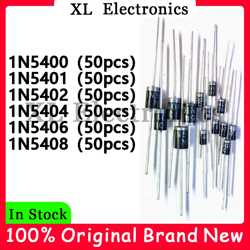 1N5400 1N5401 1N5402 1N5404 1N5406 1N5408 Nuevo Original